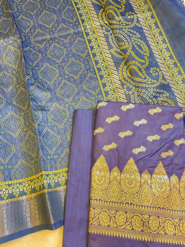 Purple_Katan_Silk_Floral_Zari_Booti_with_Cotton_Print_Dupatta_Banarasi_3_pcs_Suit_Set_1500AJ_KCP1