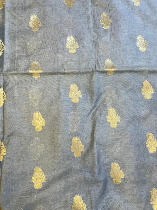 Grey_Mercerise_Silk_Floral_Zari_Booti_with_Embroidery_Dupatta_Banarasi_Suit_11SKL_MSRS10