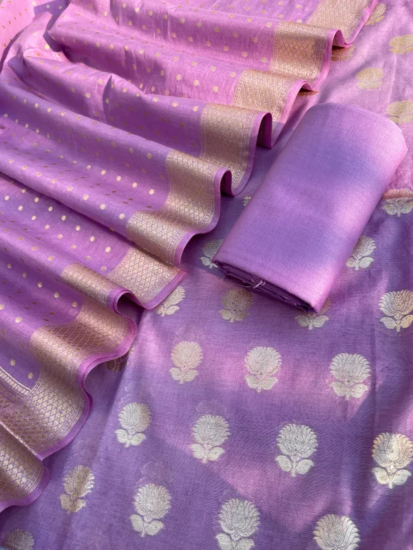 Lavander_Pure_Mercerised_Banarasi_Suit_with_Lorex_Weaving_&_Floral_Booti_Dupatta_1100SKL_MSL7