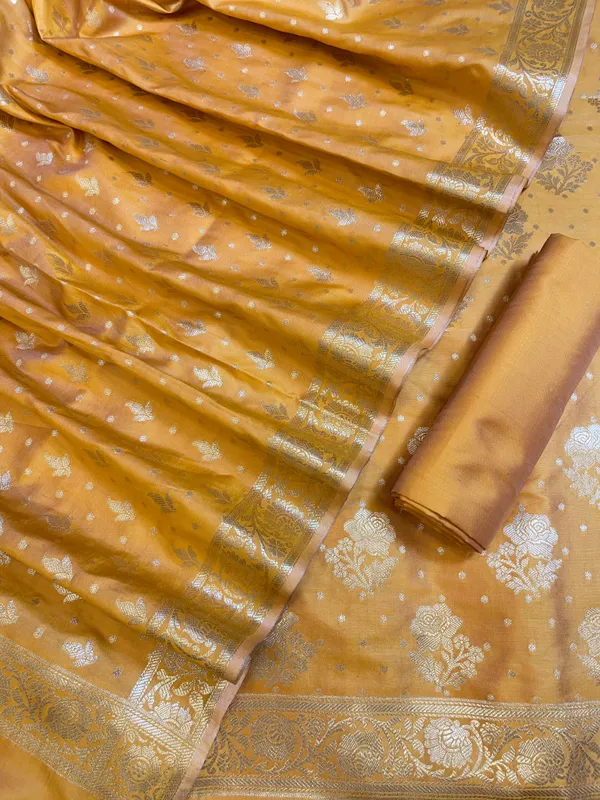 Mustard_Gold_Semi_Silk_Floral_Rose_Booti_Banarasi_Suit_900AJ_SSLK12