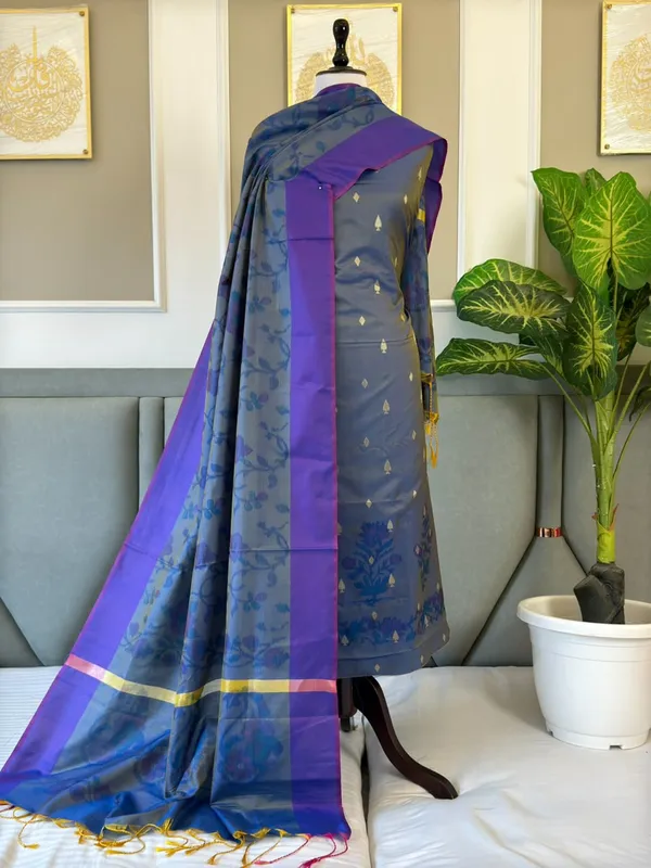 Steel_Blue_Silk_Zari_Tye_Dye_Booti_Banarasi_Suit_With_Tye_Dye_Jaal_Dupatta_125Pnj_Std6