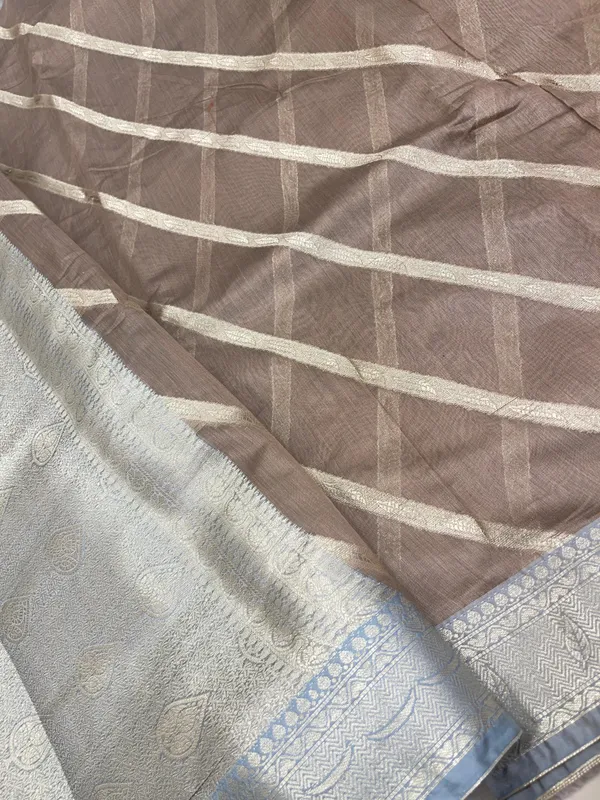 Light_Brown_Cotton_Water_Zari_Stripe_Banarasi_Saree_JVC_19