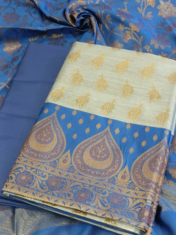 Light_Blue_Cotton_Floral_Zari_Booti_with_Contrast_Blue_Silk_Border_Banarasi_Suit_525IM_CTN6