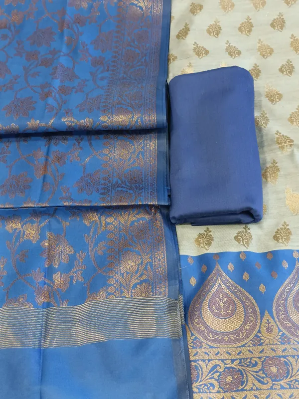 Light_Blue_Cotton_Floral_Zari_Booti_with_Contrast_Blue_Silk_Border_Banarasi_Suit_525IM_CTN6