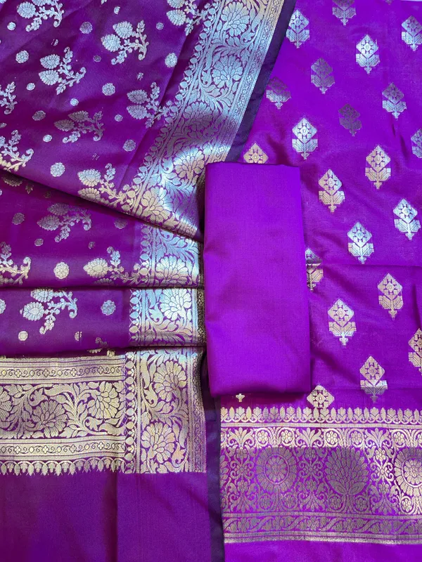 Purple_Semi_Silk_Floral_Boota_Banarasi_3_pcs_Suit_Set_900AJ_SK8