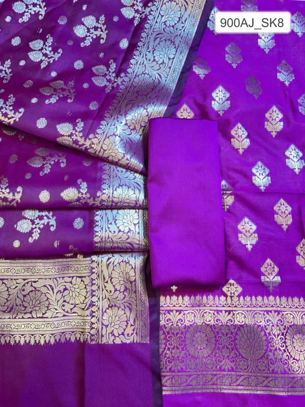 Purple_Semi_Silk_Floral_Boota_Banarasi_3_pcs_Suit_Set_900AJ_SK8