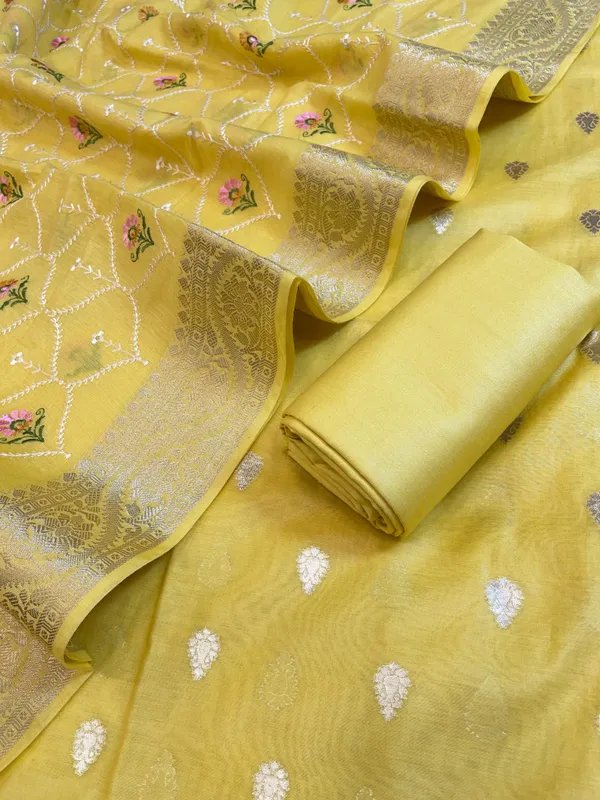 Yellow_Pure_Mercerise_Cotton_Banarasi_Suit_with_Floral_Resham_Embroidery_Dupatta_130IM_PCM2