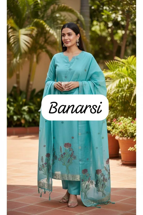Sky_Blue_Cotton_Silk_Jamdani_weave_Banarasi_Suit_with_Jamdani_Print_Dupatta_650SKL_JM34