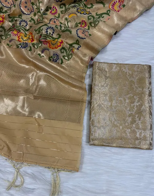 Beige_Premium_Silk_Brocade_Banarasi_Suit_with_Rich_Kimkhab_Multicolor_Dupatta_1150SKL_BK7