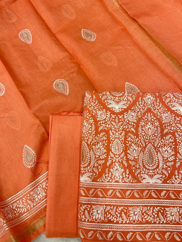 Chanderi_Silk_Dyble_Peach_Resham_Embroidery_Banarasi_Suit_Set_Skl_Ce8