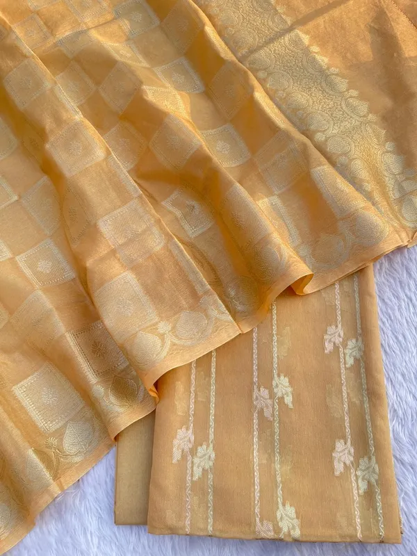 Cream_Pam_Mercerised_Silk_Plain_Banarasi_Suit_with_Stripe_Zari_Dupatta_11SKL_PS2