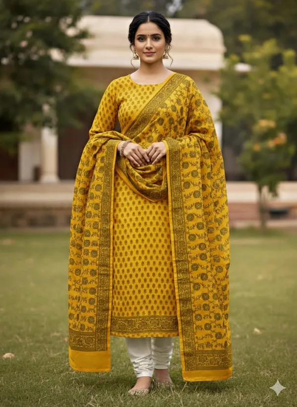 Yellow_Mulberry_Chiniya_Silk_Floral_Zari_Booti_Banarasi_Suit_with_Alfi_Zari_Jaal_Dupatta_1000SKL_MEL20