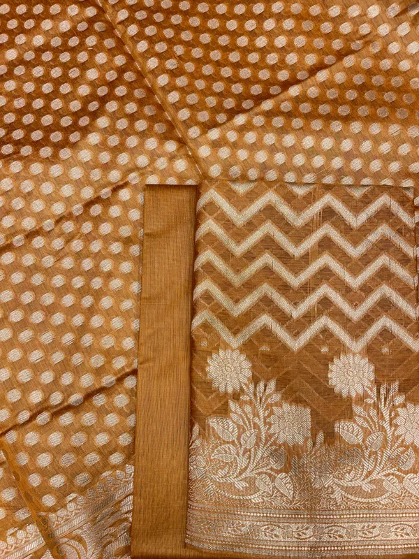 Mustard_Gold_Cotton_Silk_Zig-Zag_Banarasi_3_pcs_Suit_Set_675JVC_126