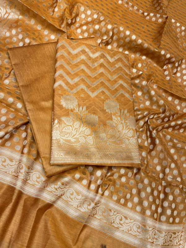 Mustard_Gold_Cotton_Silk_Zig-Zag_Banarasi_3_pcs_Suit_Set_675JVC_126