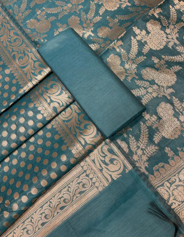 Sea_Green_Cotton_Silk_Boota_Banarasi_3_pcs_Suit_Set_675JVC_111