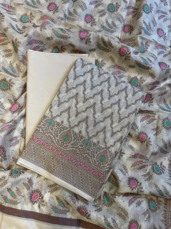 Beige_Cotton_Resham_Zari_Zig-Zag_Banarasi_Suit_625SHL_CT27