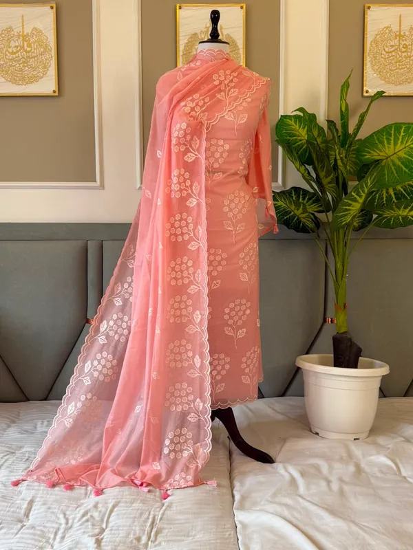 Peach_Mal_Chanderi_Thread_Embroidery_Boota_Banarasi_Suit_With_Embroidered_Dupatta_180PNJ_MLE7