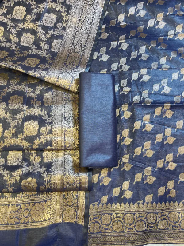 Navy_Blue_Cotton_Silk_Floral_Zari_Booti_Banarasi_3_pcs_Suit_Set_675JVC_129
