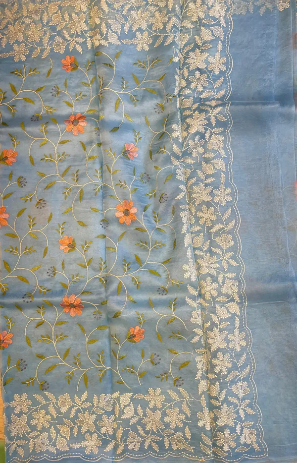 Pure_Handloom_Light_Blue_Kora_Organza_Resham_Minakari_Jaal_Embroidered_Border_Banarasi_Saree_480AJ_ME7