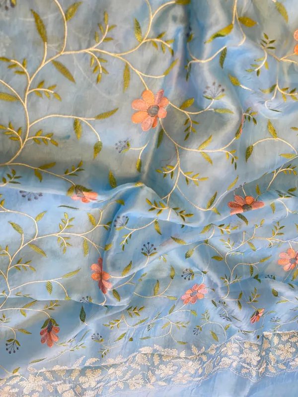 Pure_Handloom_Light_Blue_Kora_Organza_Resham_Minakari_Jaal_Embroidered_Border_Banarasi_Saree_480AJ_ME7