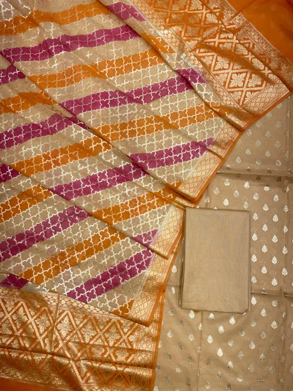 Beige_Pure_Cotton_Handbrush_Patti_Dupatta_Banarasi_3_pcs_Suit_Set_IM_PCHBP4