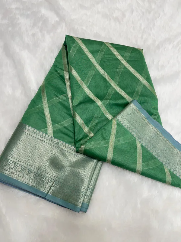 Light_Green_Cotton_Water_Zari_Stripe_Banarasi_Saree_JVC_16