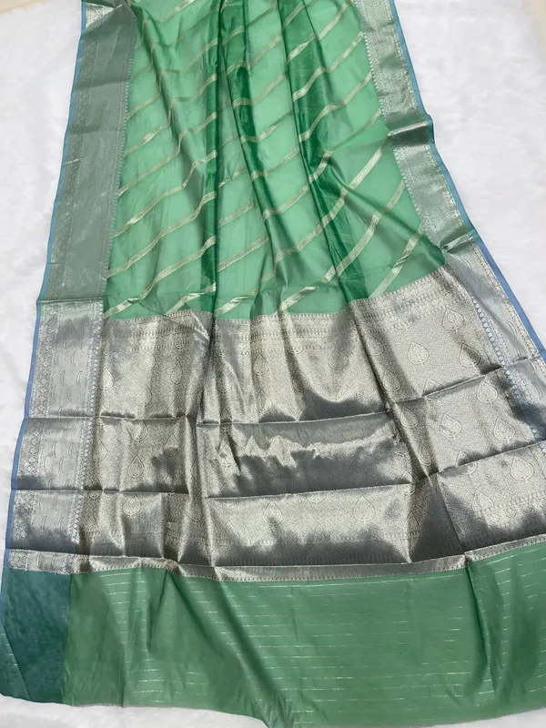 Light_Green_Cotton_Water_Zari_Stripe_Banarasi_Saree_JVC_16