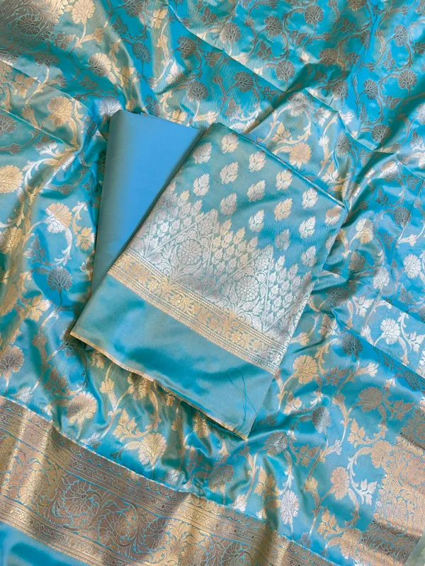 Sky_Blue_Semi_Silk_Floral_Zari_Booti_Banarasi_3_pcs_Suit_Set_900AJ_SK36