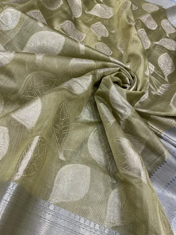 Mehndi_Green_Cotton_Leaf_Water_Zari_Booti_Banarasi_Saree_JVC_6