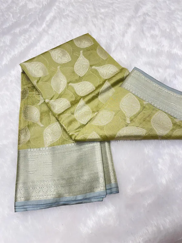 Mehndi_Green_Cotton_Leaf_Water_Zari_Booti_Banarasi_Saree_JVC_6