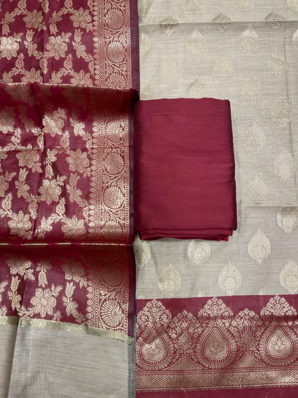 Beige_Cotton_Banarasi_3_pcs_Suit_Set_with_Contrast_Maroon_Dupatta_IM_CS17
