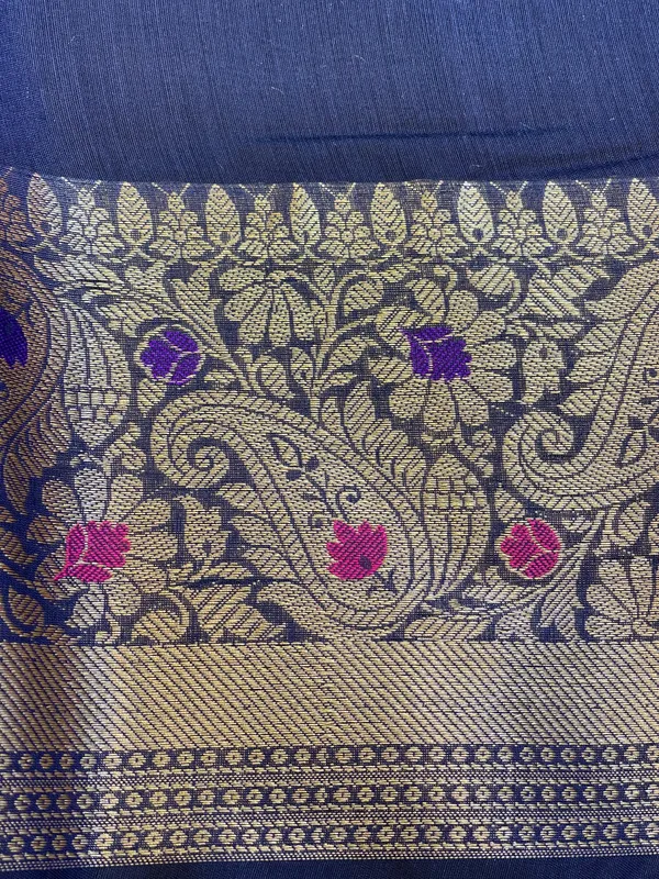Navy_Blue_Cotton_Resham_Mina_Floral_Booti_Paisley_Mina_Border_Banarasi_Suit_625SHL_CT26