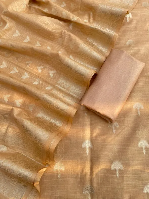 Brown_Cotton_Linen_Floral_Zari_Booti_Banarasi_Suit_with_Patti_Booti_Dupatta_120DAN_CL5