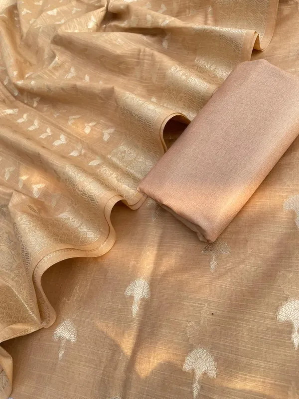 Brown_Cotton_Linen_Floral_Zari_Booti_Banarasi_Suit_with_Patti_Booti_Dupatta_120DAN_CL5