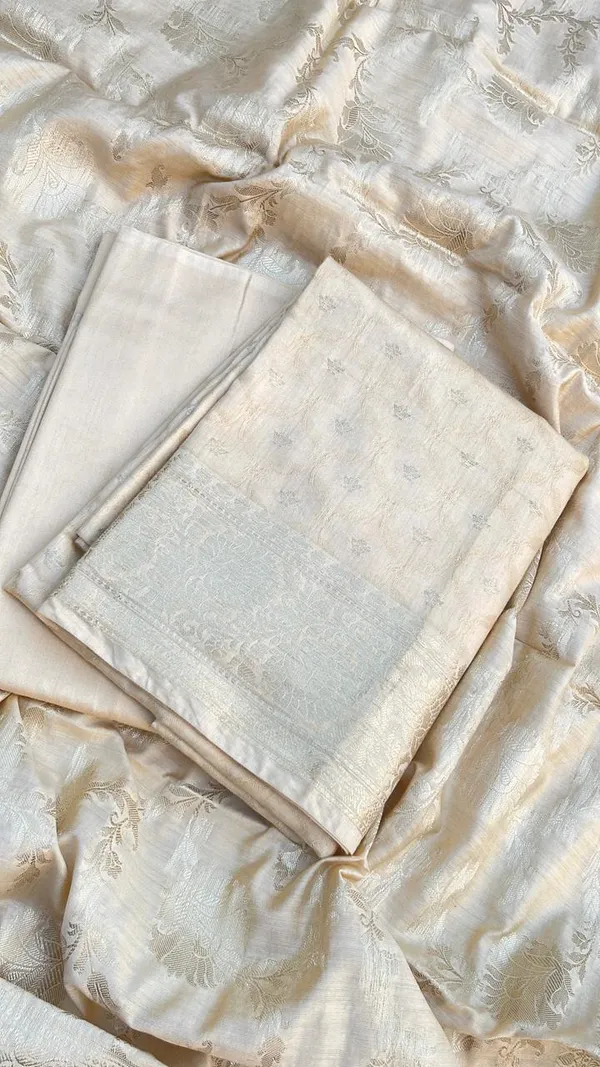 Beige_Viscose_Silk_Banarasi_Suit_with_Zari_Chunri_Booti_&_Floral_Jaal_Dupatta_1050BFS_SV11