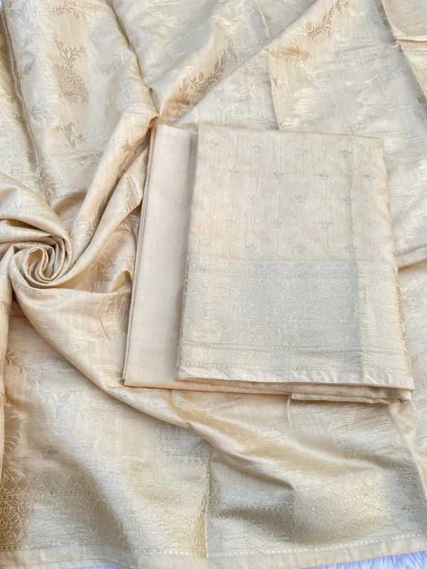 Beige_Viscose_Silk_Banarasi_Suit_with_Zari_Chunri_Booti_&_Floral_Jaal_Dupatta_1050BFS_SV11