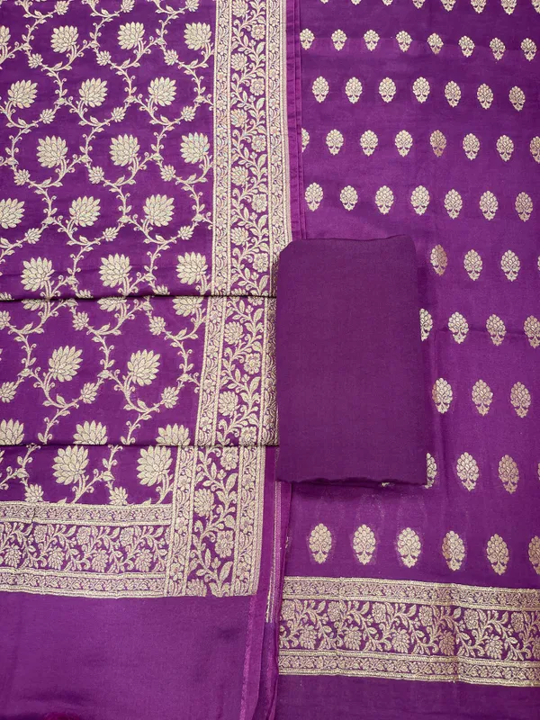 Puresilk_Handloom_Purple_Mulberry_Silk_Banarasi_3_pcs_Suit_Set_RHN_MEL1