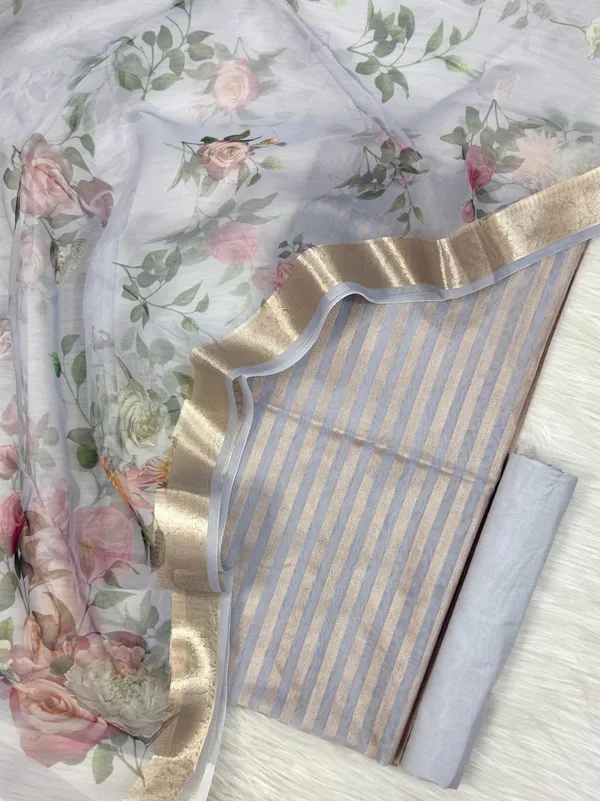 Light_Grey_Floral_Organza_Banarasi_Suit_with_Golden_Zari_Stripe_Top_&_Digital_Printed_Dupatta_900SKL_PMD5