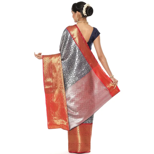 Blue_Kanchi_Silk/Brocade_Banarasi_Sarees_For_Women_GEBW13