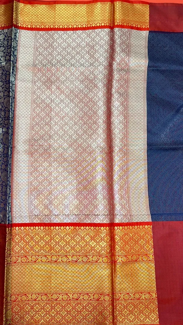Blue_Kanchi_Silk/Brocade_Banarasi_Sarees_For_Women_GEBW13