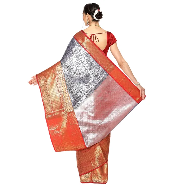 Blue_Kanchi_Silk/Brocade_Banarasi_Sarees_For_Women_GEBW13