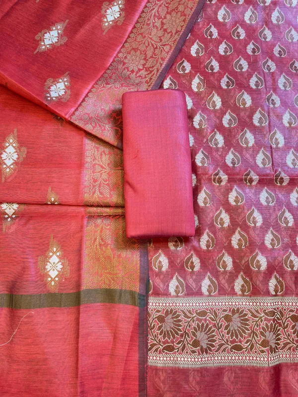Red_Cotton_Floral_Resham_Mina_Booti_Banarasi_3_pcs_Suit_Set_700AJ_CT1
