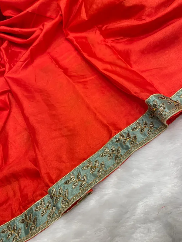 Orange_Cotton_Blend_Zari_Embroidery_Banarasi_Saree_600KS_9