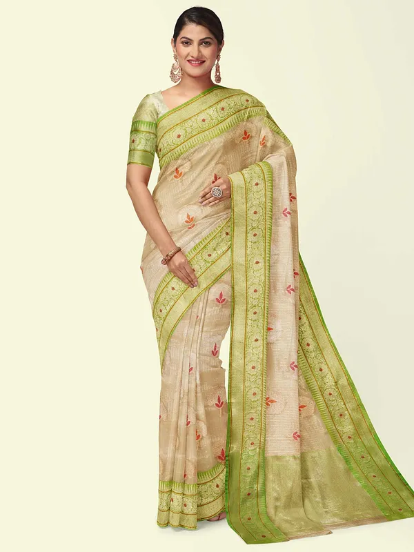 Beige_Cotton_Blend_Banarasi_Sarees_For_Women_GEHKR_78