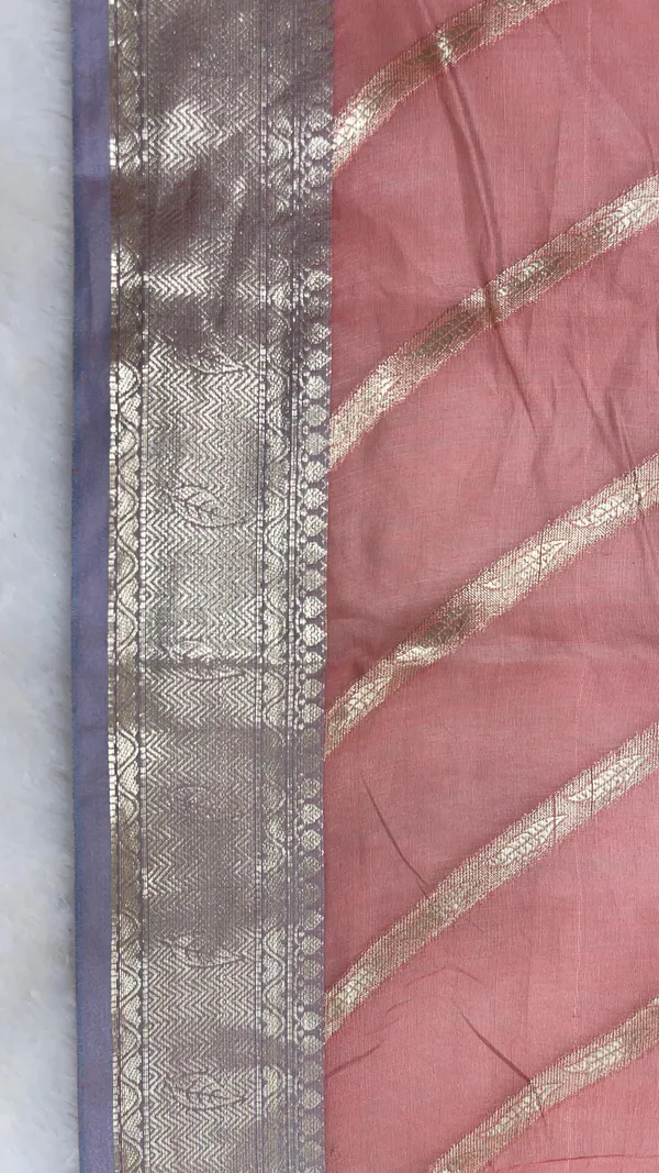 Rust_Red_Cotton_Water_Zari_Stripe_Banarasi_Saree_JVC_17