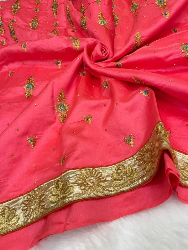 Pink_Cotton_Blend_Zari_Embroidery_Banarasi_Saree_600KS_10