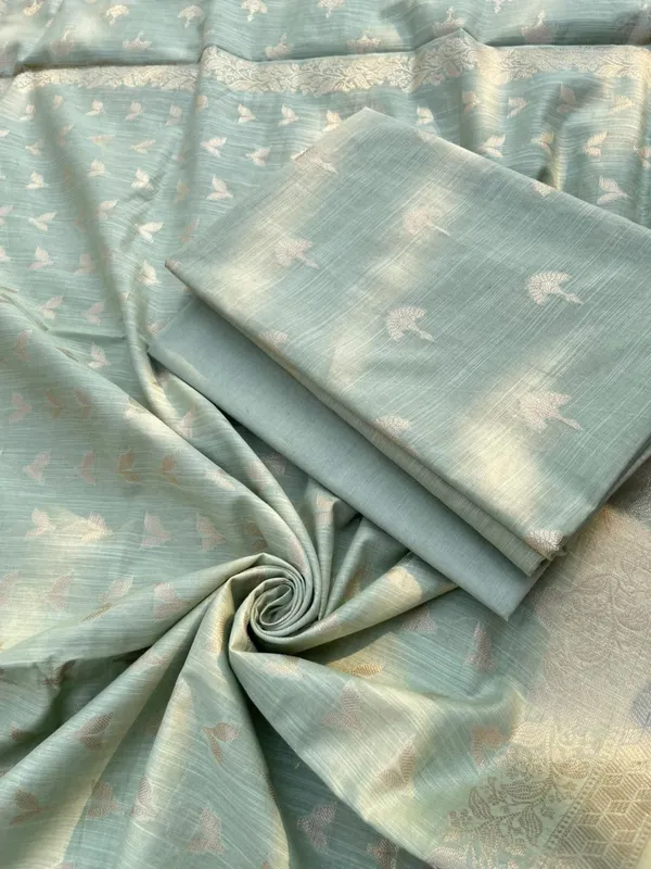 Pista_Green_Cotton_Linen_Floral_Zari_Booti_Banarasi_Suit_with_Patti_Booti_Dupatta_120DAN_CL8