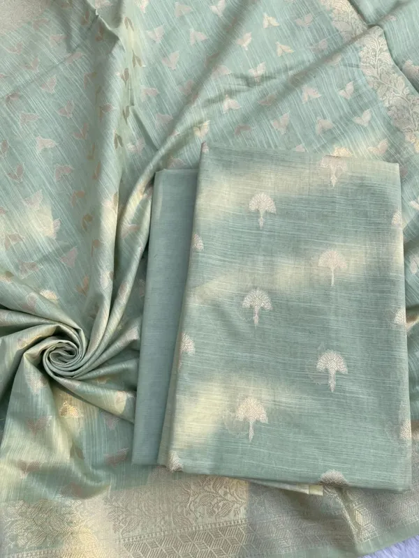 Pista_Green_Cotton_Linen_Floral_Zari_Booti_Banarasi_Suit_with_Patti_Booti_Dupatta_120DAN_CL8