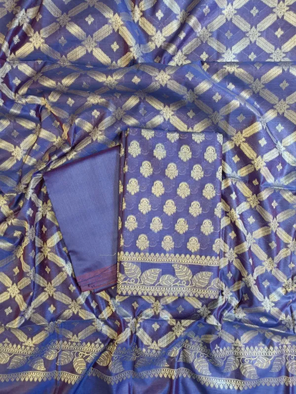 Violet_Blue_Cotton_Blend_Floral_Zari_Booti_with_Zig-Zag_Zari_Jaal_Dupatta_Banarasi_Suit_65SHL_PV6