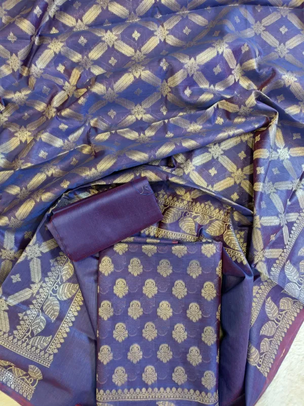Violet_Blue_Cotton_Blend_Floral_Zari_Booti_with_Zig-Zag_Zari_Jaal_Dupatta_Banarasi_Suit_65SHL_PV6